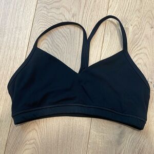 Fleo Reinette Black Sports Bra Size Medium
